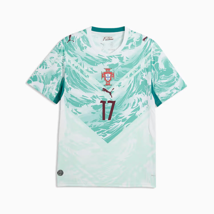 2026 FIFA World Cup Portugal Rafael Leão #17 Away Jersey