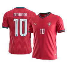2026 FIFA World Cup Portugal Bernardo Silva #10 Home Jersey