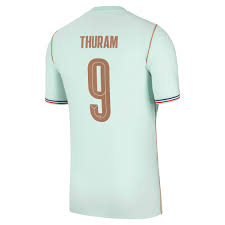2026 FIFA World Cup France Marcus Thuram #9 Away Jersey