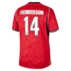 2026 FIFA World Cup England Jordan Henderson #14 Away Jersey