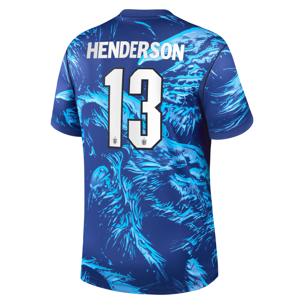 2026 FIFA World Cup England Dean Henderson #13 Home Goalkeeper Jersey