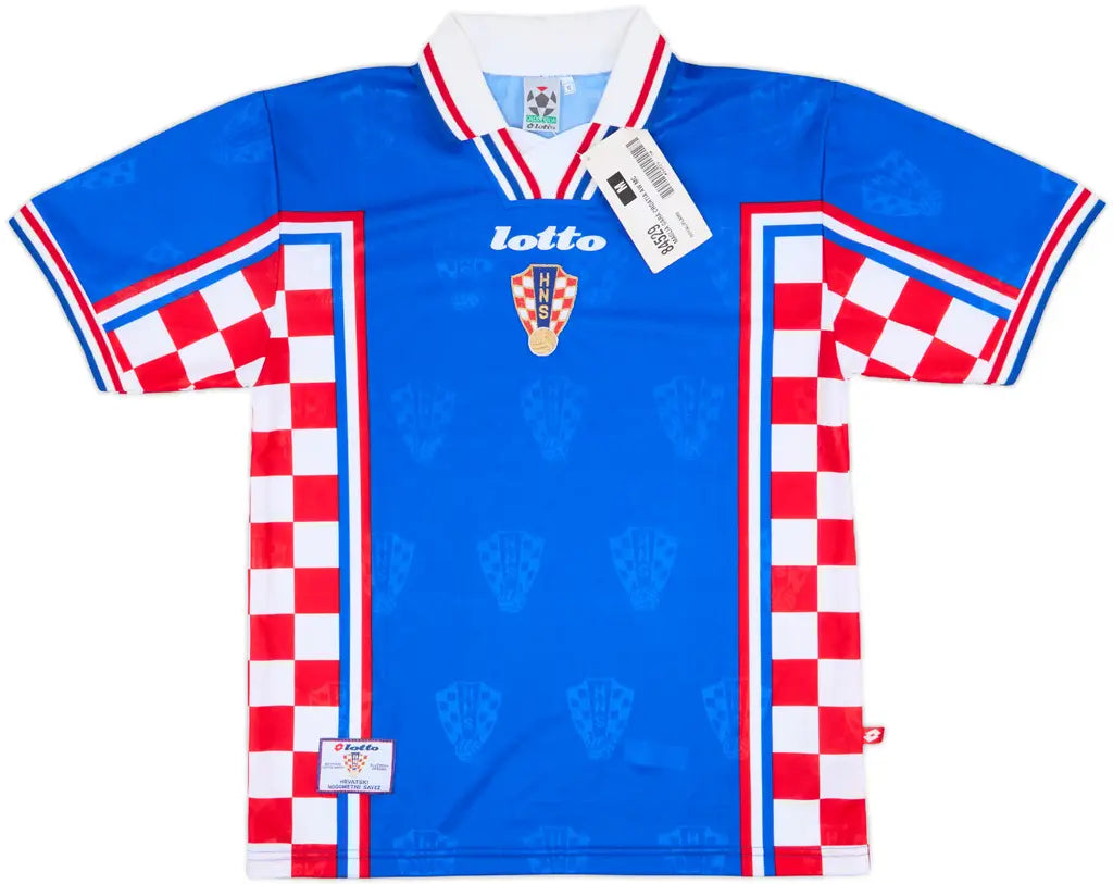 Croatia 1998 World Cup Retro Away Jersey