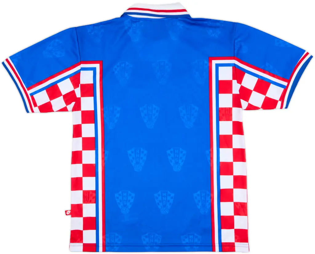 Croatia 1998 World Cup Retro Away Jersey