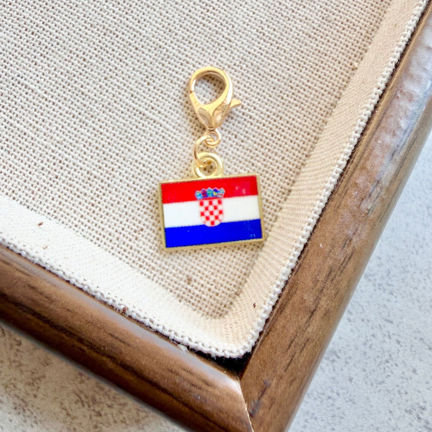 Flag Keychain Pendant