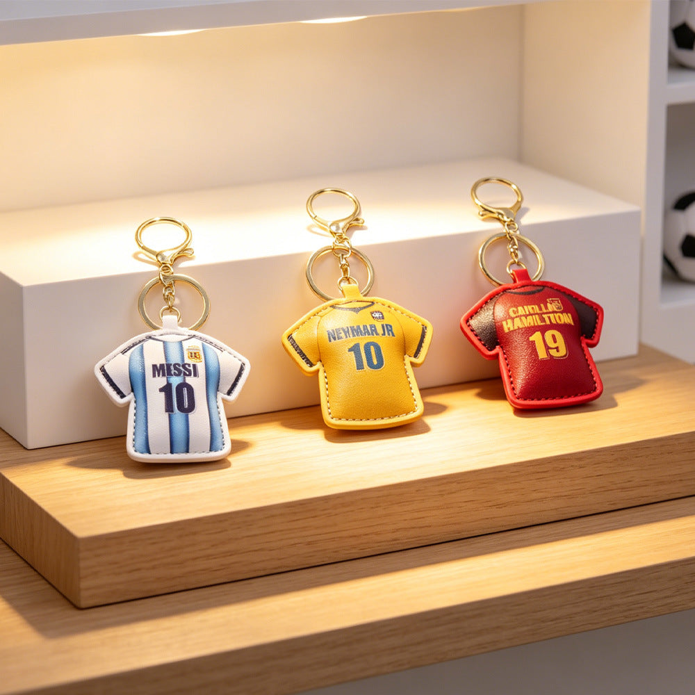 Football Jersey Keychain