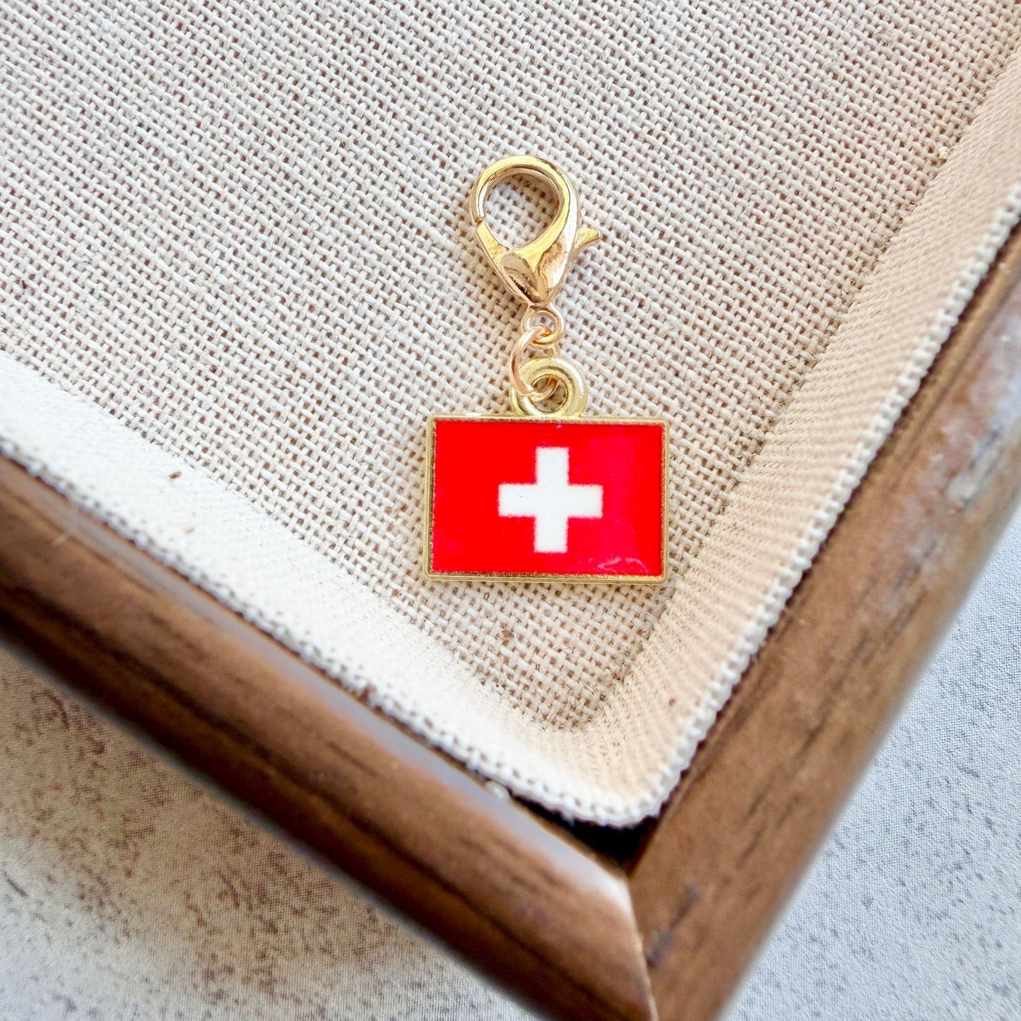 Flag Keychain Pendant