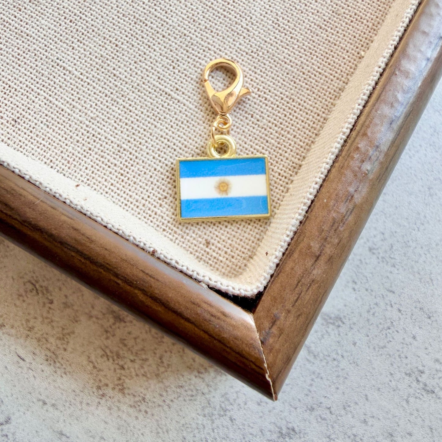 Flag Keychain Pendant
