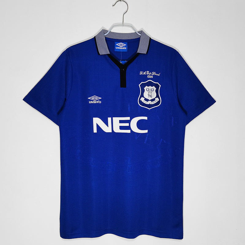 Everton 1995 FA Cup Final Retro Jersey