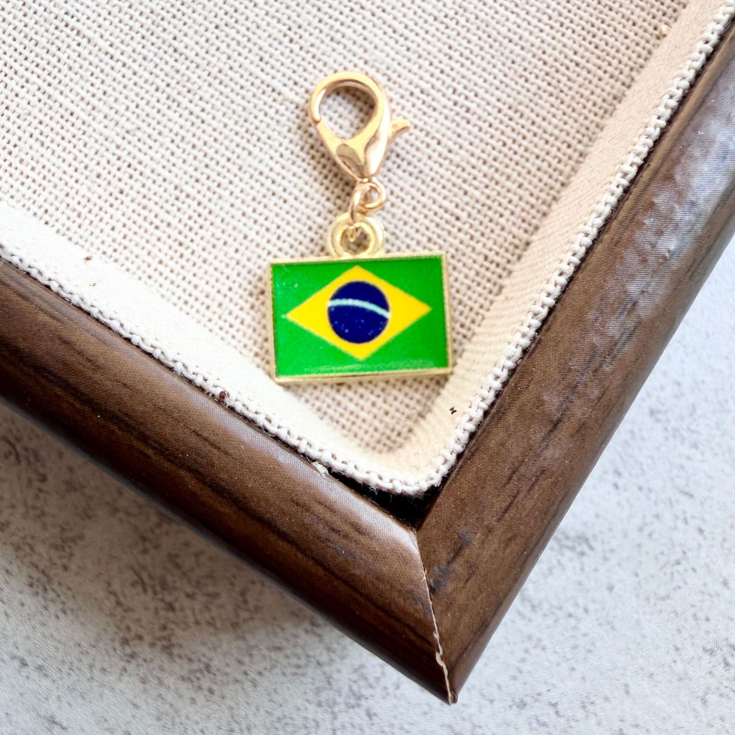 Flag Keychain Pendant