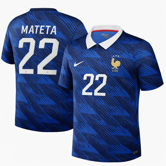 2026 FIFA WORLD CUP FRANCE JEAN-PHILIPPE MATETA HOME JERSEY