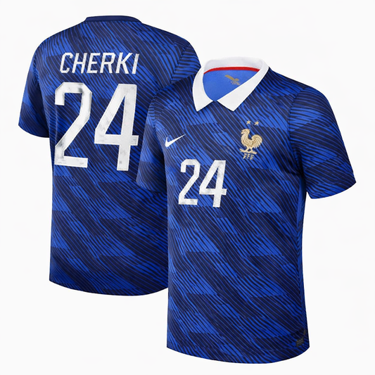 2026 FIFA WORLD CUP FRANCE RYAN CHERKI HOME JERSEY