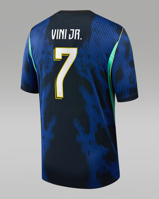 2026 FIFA World Cup Brazil Vinícius Júnior #7 Away Jersey