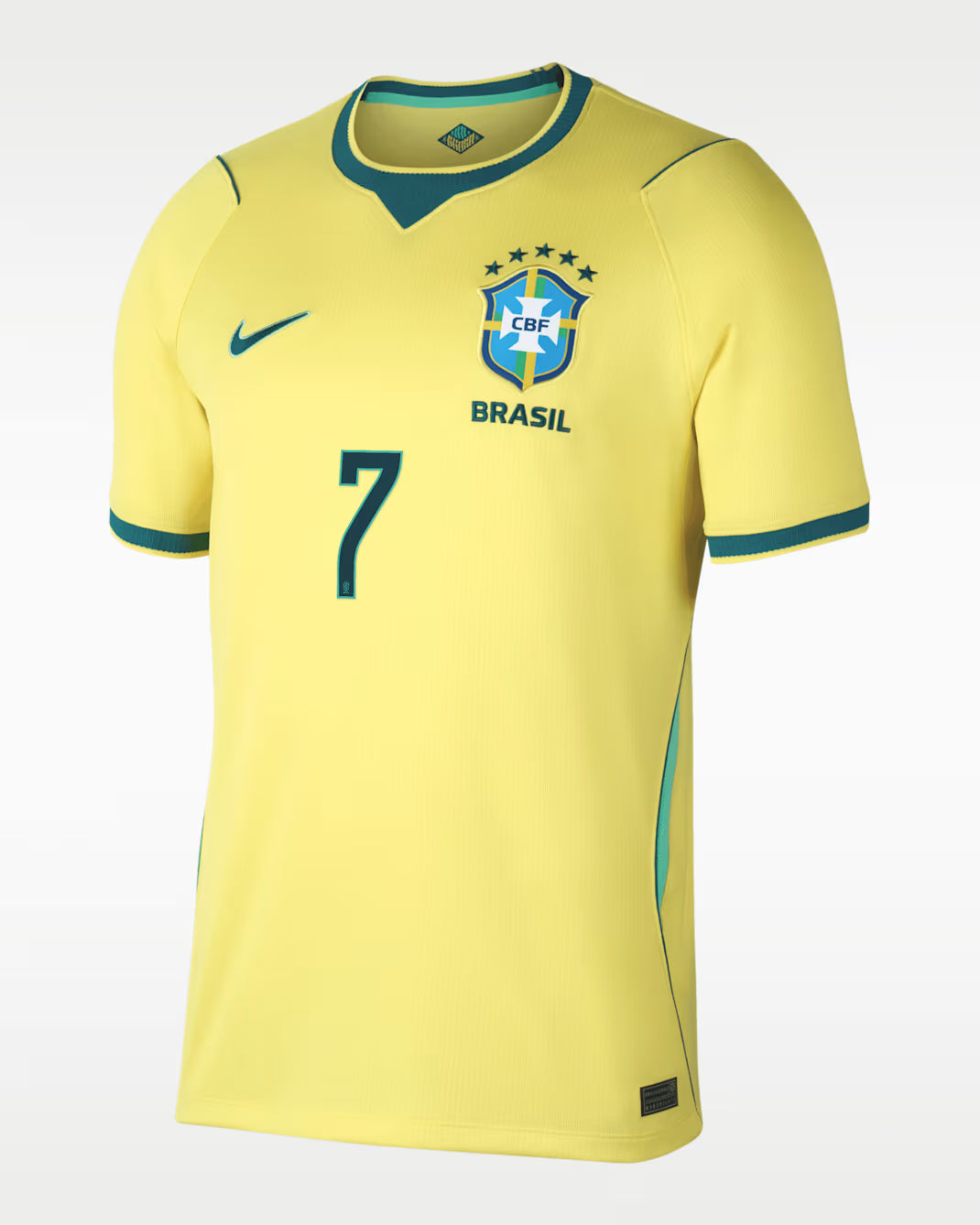 2026 FIFA World Cup Brazil Vinícius Júnior #7 Home Jersey