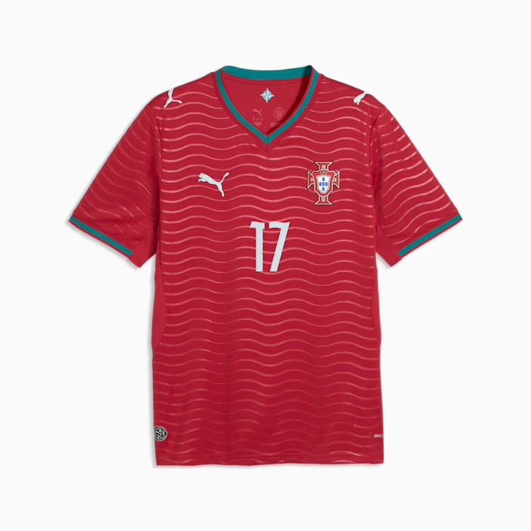 2026 FIFA World Cup Portugal Rafael Leão #17 Home Jersey