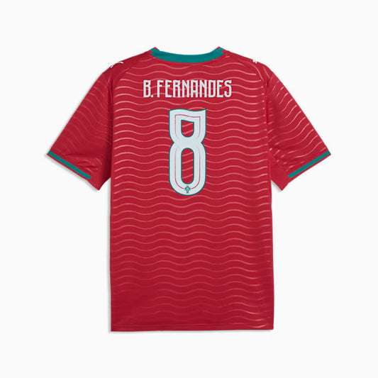 2026 FIFA World Cup Portugal Bruno Fernandes #8 Home Jersey