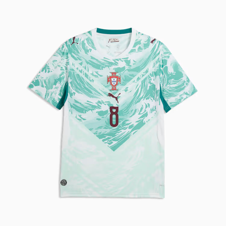 2026 FIFA World Cup Portugal Bruno Fernandes #8 Away Jersey