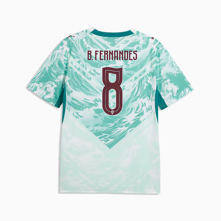 2026 FIFA World Cup Portugal Bruno Fernandes #8 Away Jersey