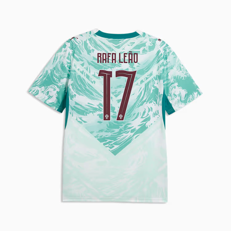 2026 FIFA World Cup Portugal Rafael Leão #17 Away Jersey