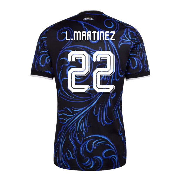 2026 FIFA World Cup Argentina Lautaro Martínez #22 Away Jersey