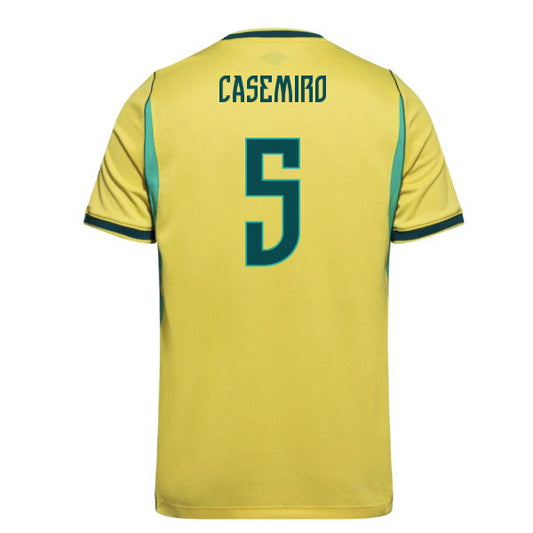 2026 FIFA World Cup Brazil Casemiro #5 Home Jersey