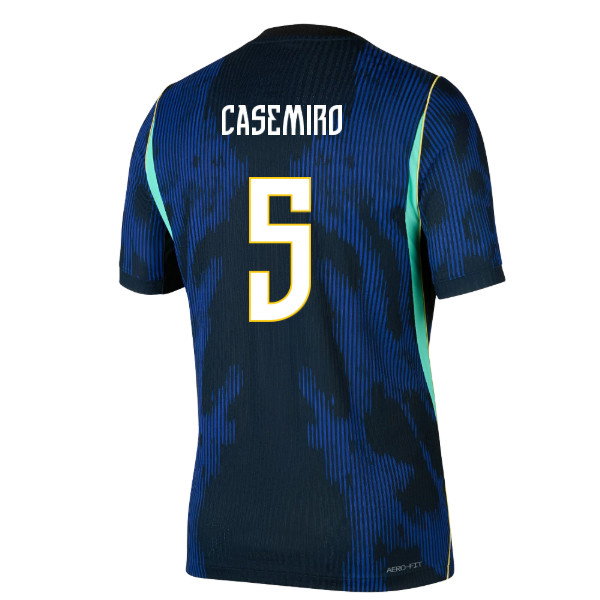 2026 FIFA World Cup Brazil Casemiro #5 Away Jersey