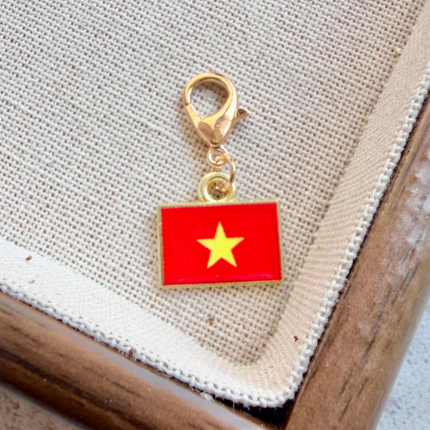 Flag Keychain Pendant
