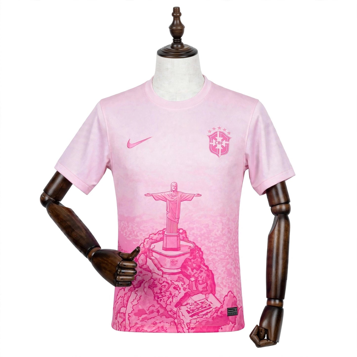 Brazil Custom Pink "Christ the Redeemer" Concept Jersey