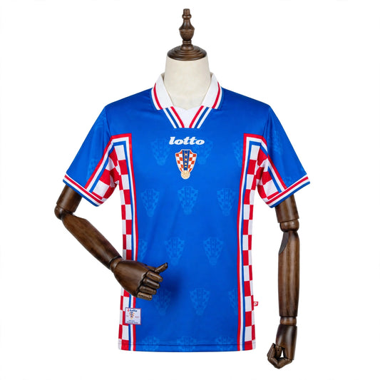 Croatia 1998 World Cup Retro Away Jersey