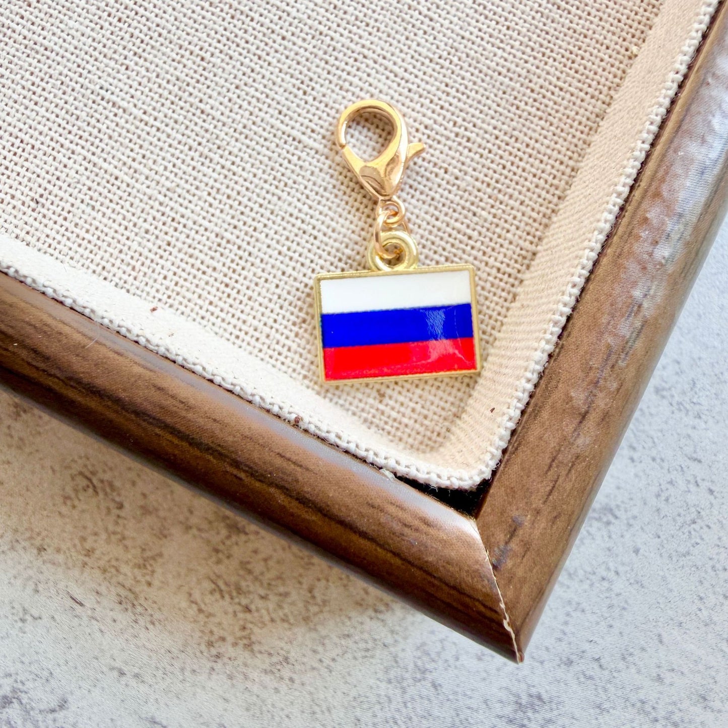 Flag Keychain Pendant