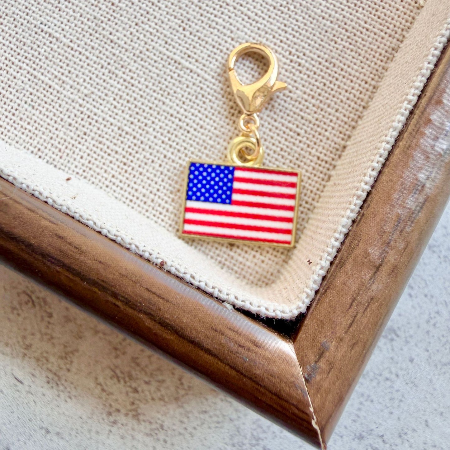 Flag Keychain Pendant