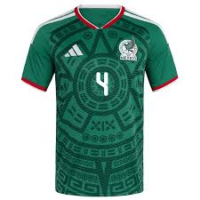 2026 FIFA World Cup Mexico Edson Álvarez #4 Home Jersey
