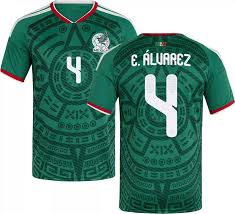 2026 FIFA World Cup Mexico Edson Álvarez #4 Home Jersey