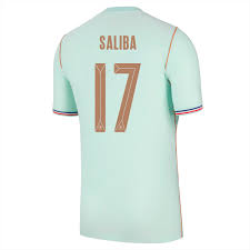2026 FIFA World Cup France William Saliba #17 Away Jersey