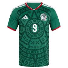 2026 FIFA World Cup Mexico Raúl Jiménez #9 Home Jersey