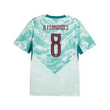 2026 FIFA World Cup Portugal Bruno Fernandes #8 Away Jersey