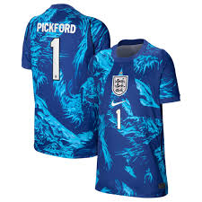 2026 FIFA World Cup England Jordan Pickford #1 Home Goalkeeper Jersey
