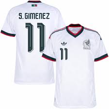2026 FIFA World Cup Mexico Santiago Giménez #11 Away Jersey
