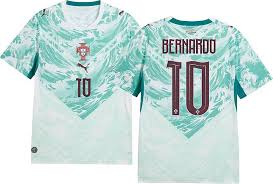 2026 FIFA World Cup Portugal Bernardo Silva #10 Away Jersey