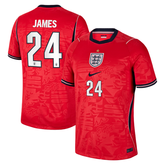 2026 FIFA World Cup England Reece James #24 Away Jersey