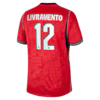 2026 FIFA World Cup England Tino Livramento #12 Away Jersey