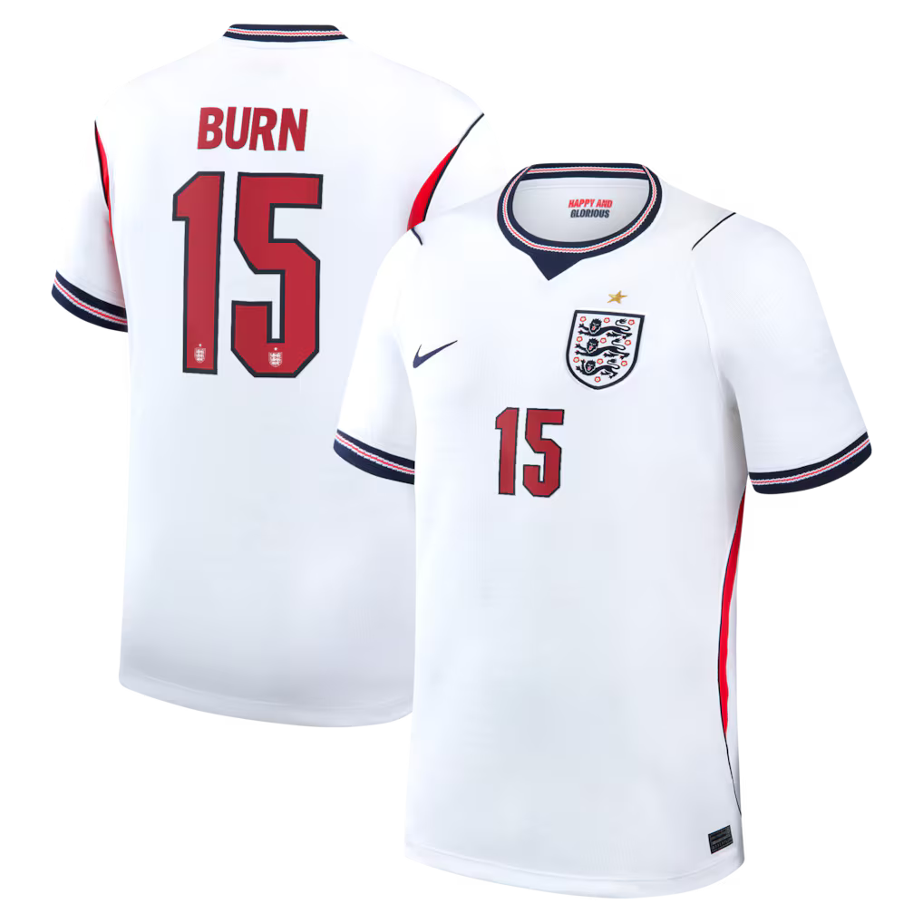 2026 FIFA World Cup England Dan Burn #15 Home Jersey