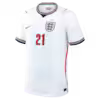 2026 FIFA World Cup England Eberechi Eze #21 Home Jersey