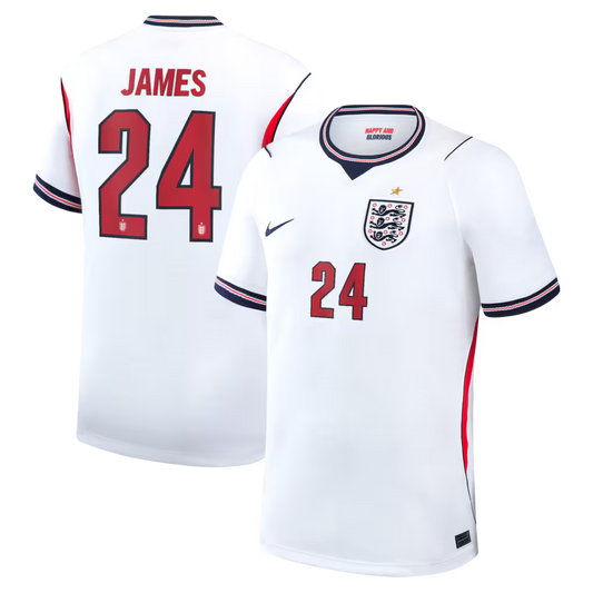 2026 FIFA World Cup England Reece James #24 Home Jersey