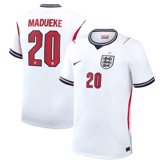 2026 FIFA World Cup England Noni Madueke #20 Home Jersey