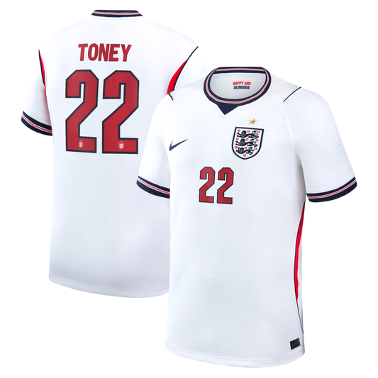 2026 FIFA World Cup England Ivan Toney #22 Home Jersey