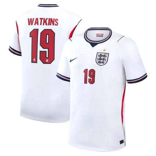 2026 FIFA World Cup England Ollie Watkins #19 Home Jersey