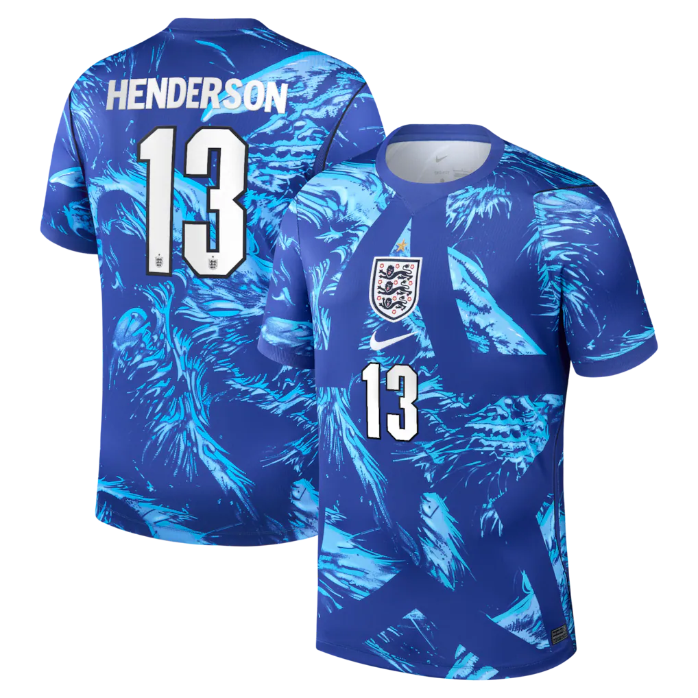 2026 FIFA World Cup England Dean Henderson #13 Home Goalkeeper Jersey