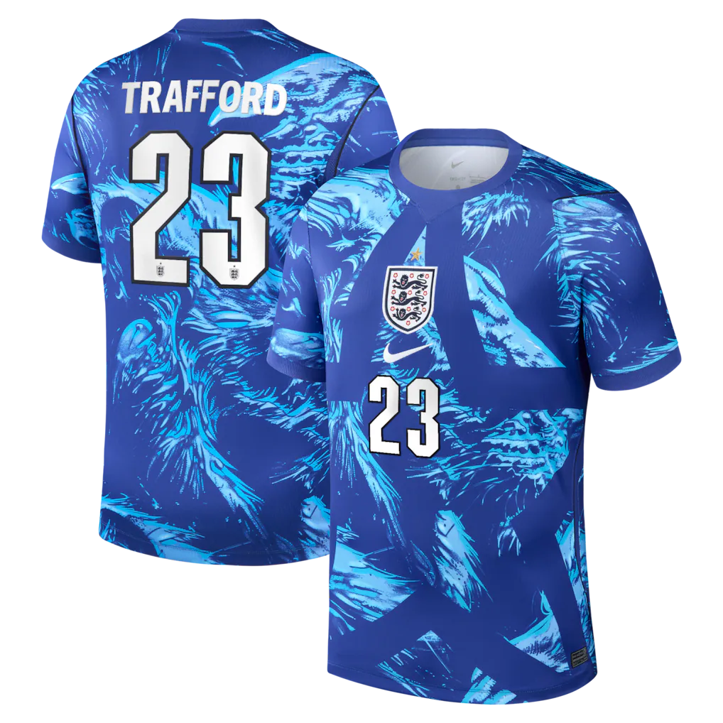 2026 FIFA World Cup England James Trafford #23 Blue Goalkeeper Jersey