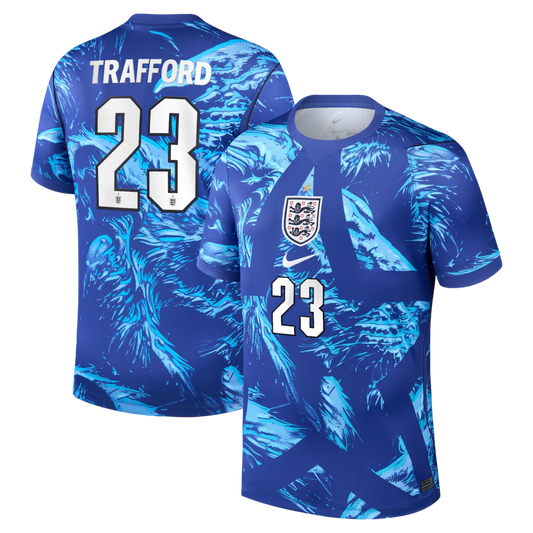 2026 FIFA World Cup England James Trafford #23 Blue Goalkeeper Jersey