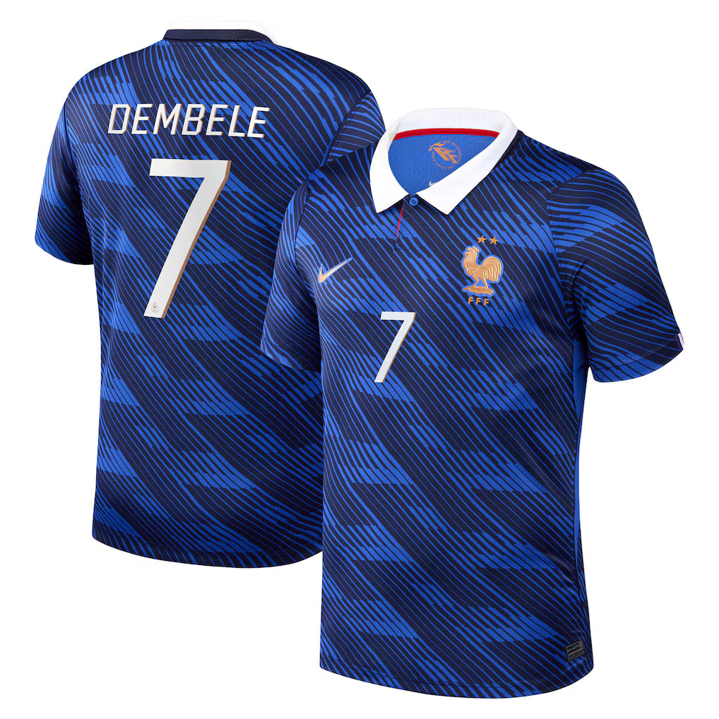 2026 FIFA WORLD CUP FRANCE OUSMANE DEMBÉLÉ HOME JERSEY